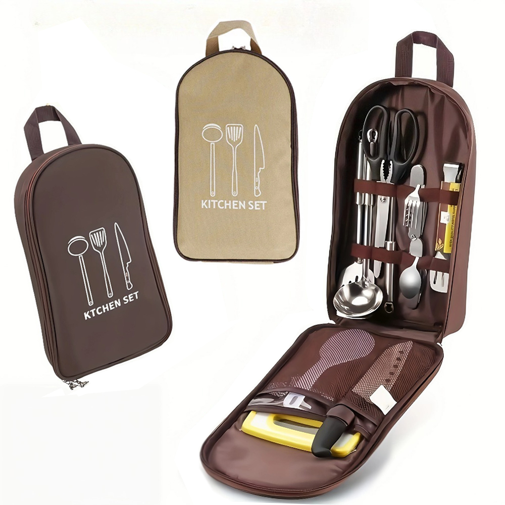 Camping Cooking Hardware - Przenośna torba kuchenna na zewnątrz, torba