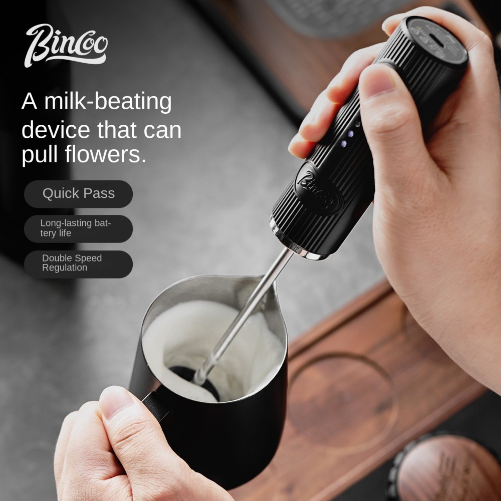 Pocket Coffee Maker - Bezprzewodowy Elektryczny Mini Spieniacz do Mleka