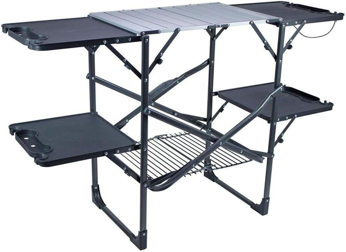 Camping Cooking Rack - Składany, przenośny stół kempingowy z odporną