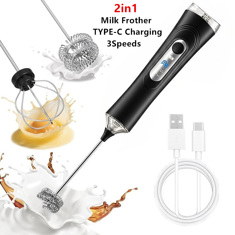Pocket Coffee Maker - Elektryczny spieniacz do mleka + trzepaczka