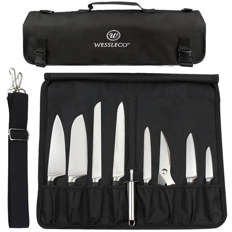 Camping Cooking Rack - Przenośny nóż torba rollbag Oxford z