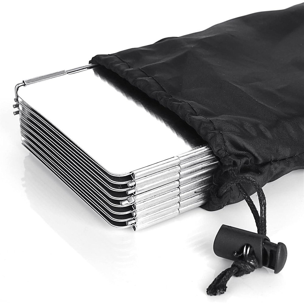Camping Cooking Set Lightweight - Lekka Składana Osłona Przeciwwiatrowa do Kuchenki