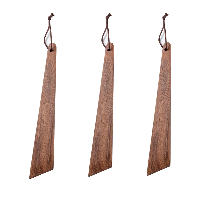 Camping Cooking Hardware - Drewniana szpatułka, przenośny łopatka, drewno akacjowe,