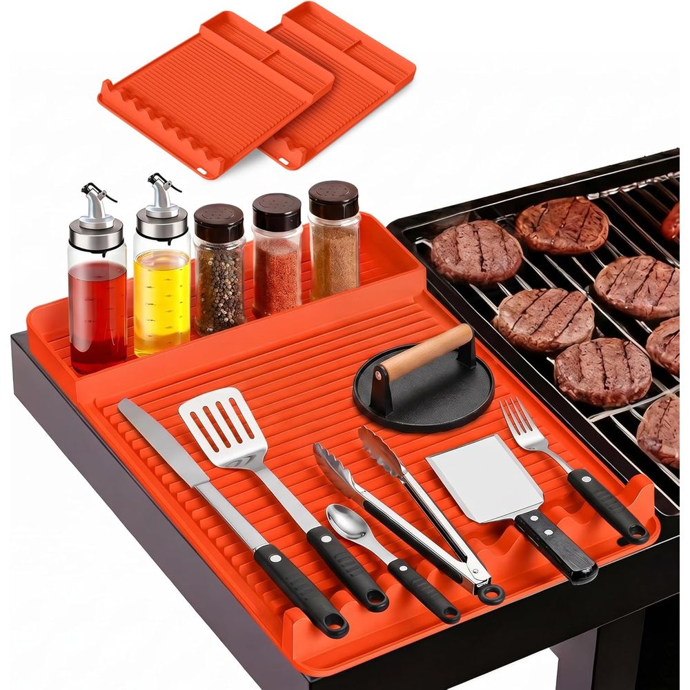 Camping Cooking Grill - Odporna na ciepło silikonowa mata do