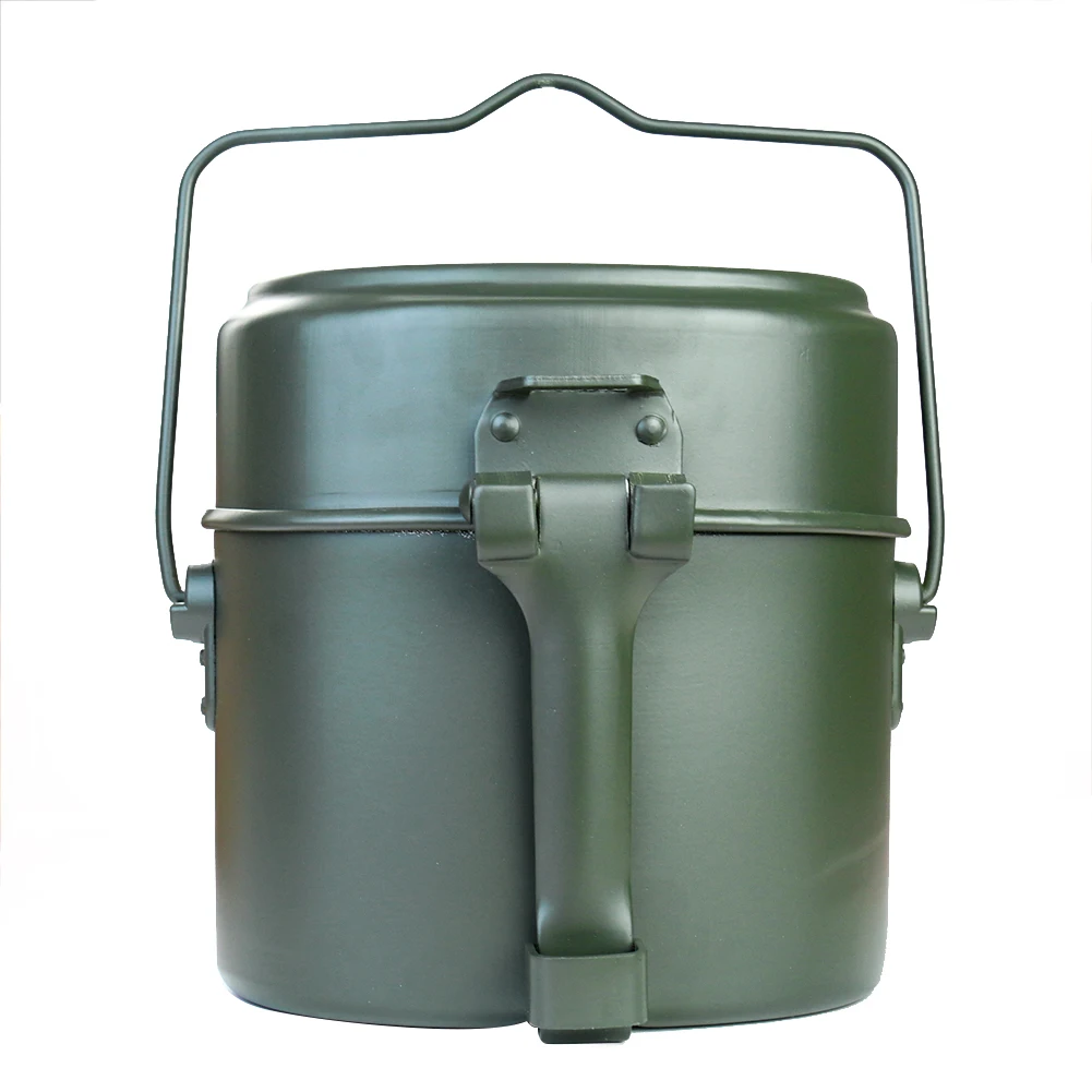 Camping Cooking Set Lightweight - Przenośny Zestaw Garnków i Miselek ze