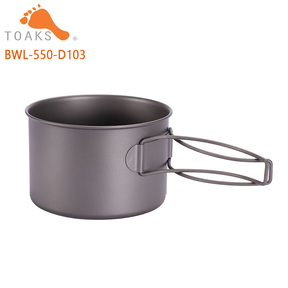TOAKS BWL-550 Camping tytanowa – Camping Cooking Set Lightweight recenzja i cena