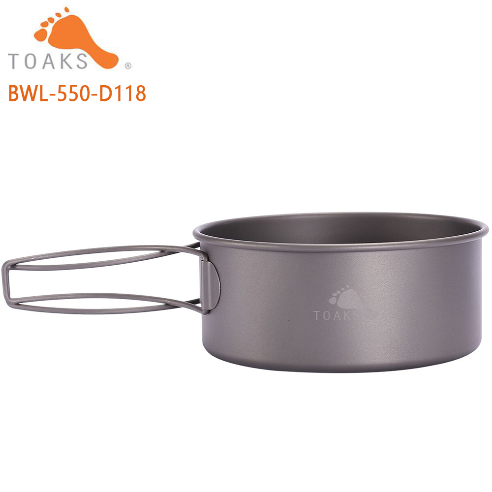 TOAKS BWL-550 Camping tytanowa – Camping Cooking Set Lightweight recenzja i cena