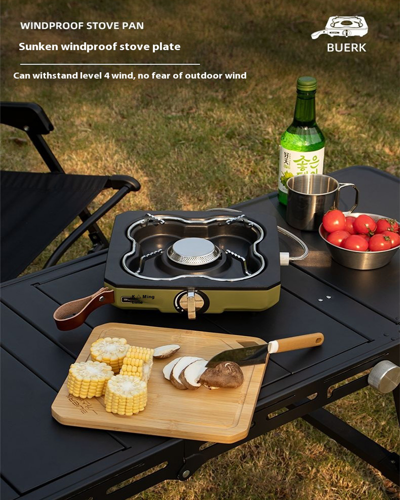 Buerk Desktop zewnętrzna kuche – Camping Cooking Burner recenzja i cena