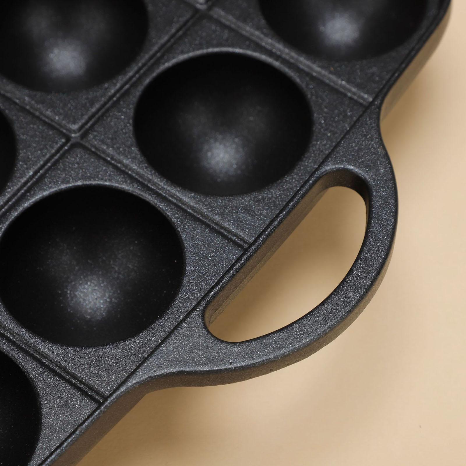 Patelnia do takoyaki z 16 wgłę – Camping Cooking Cast Iron recenzja i cena