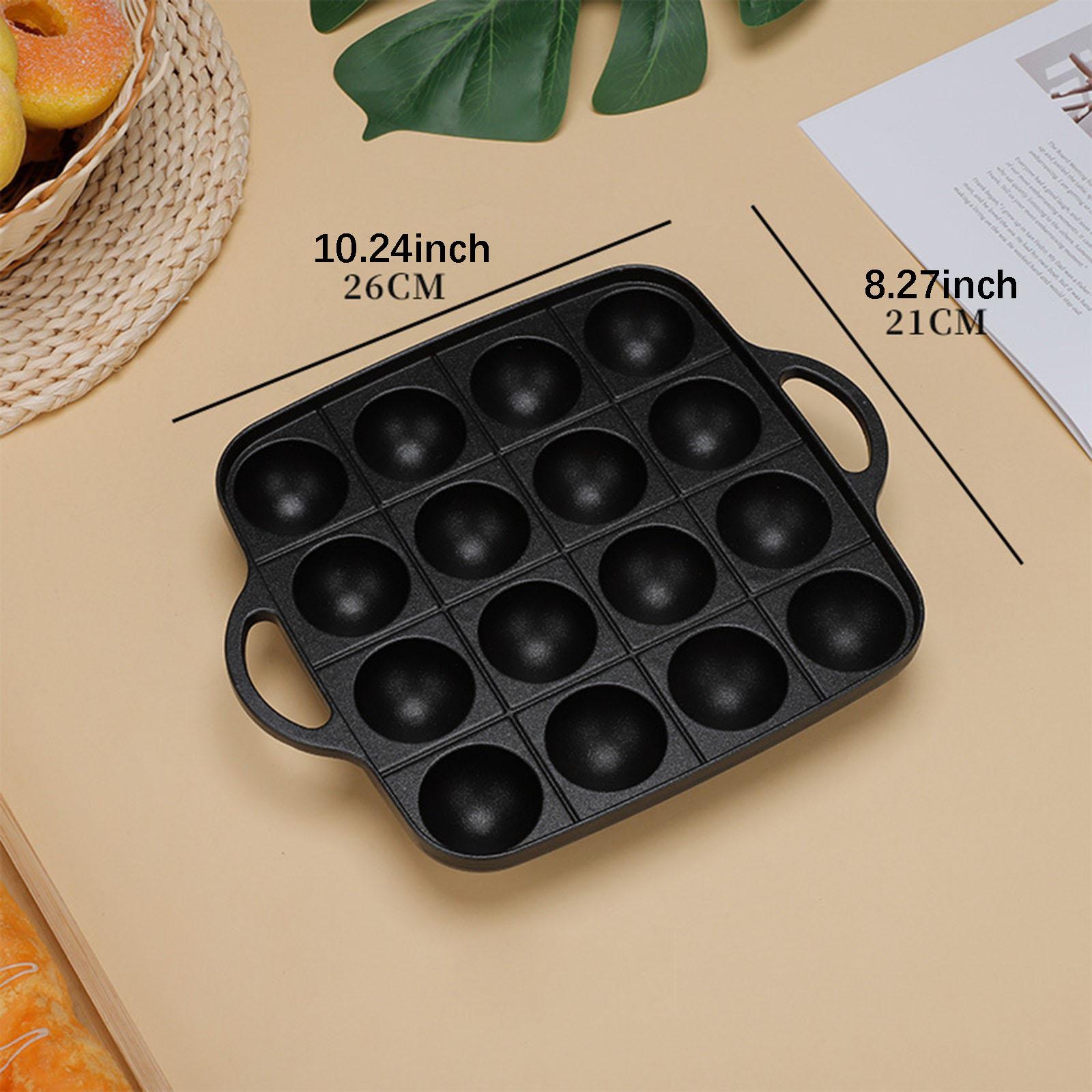 Patelnia do takoyaki z 16 wgłę – Camping Cooking Cast Iron recenzja i cena