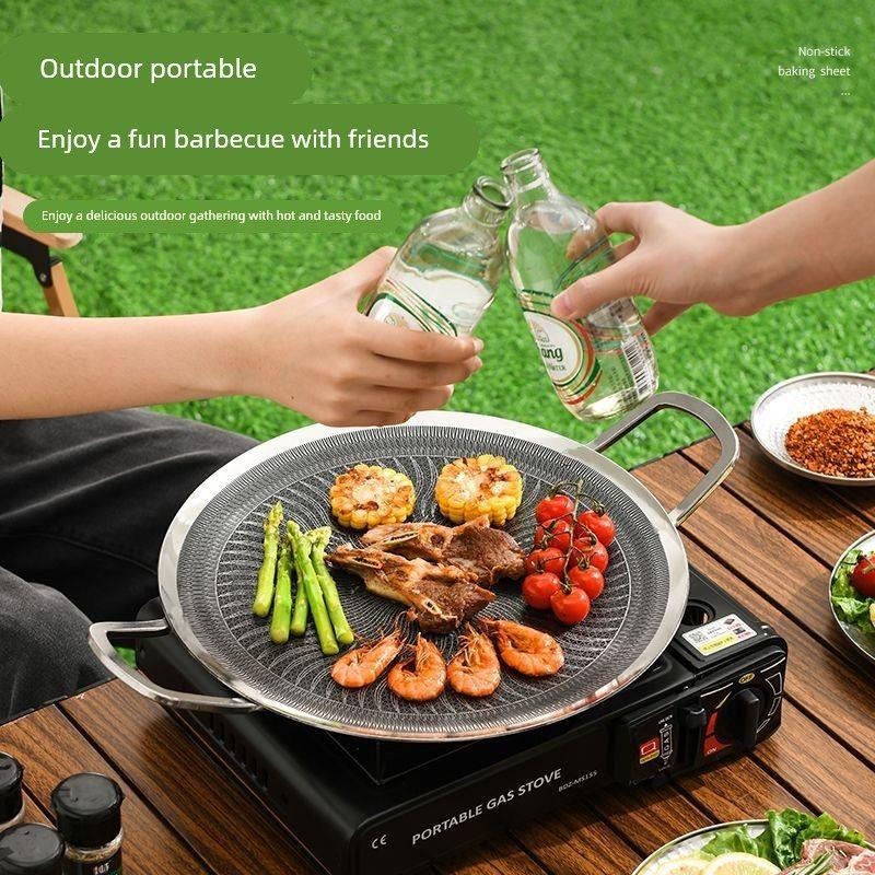 Wielofunkcyjna patelnia grillo – Camping Cooking Grill recenzja i cena
