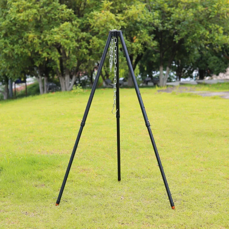 1Pc Outdoor ognisko statyw Cam – Camping Cooking Pot Tripod recenzja i cena