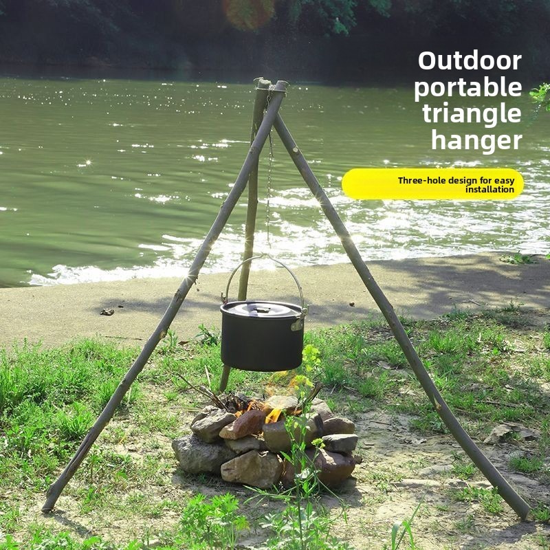 Przenośny, rozkładany stojak t – Camping Cooking Pot Tripod recenzja i cena