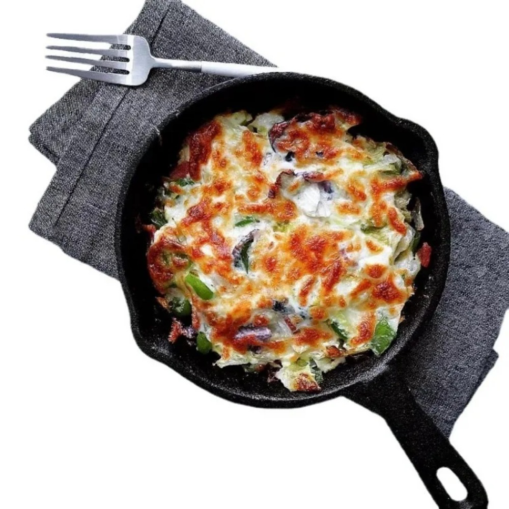 1 szt. 20 cm Patelnia żeliwna  – Camping Cooking Cast Iron recenzja i cena