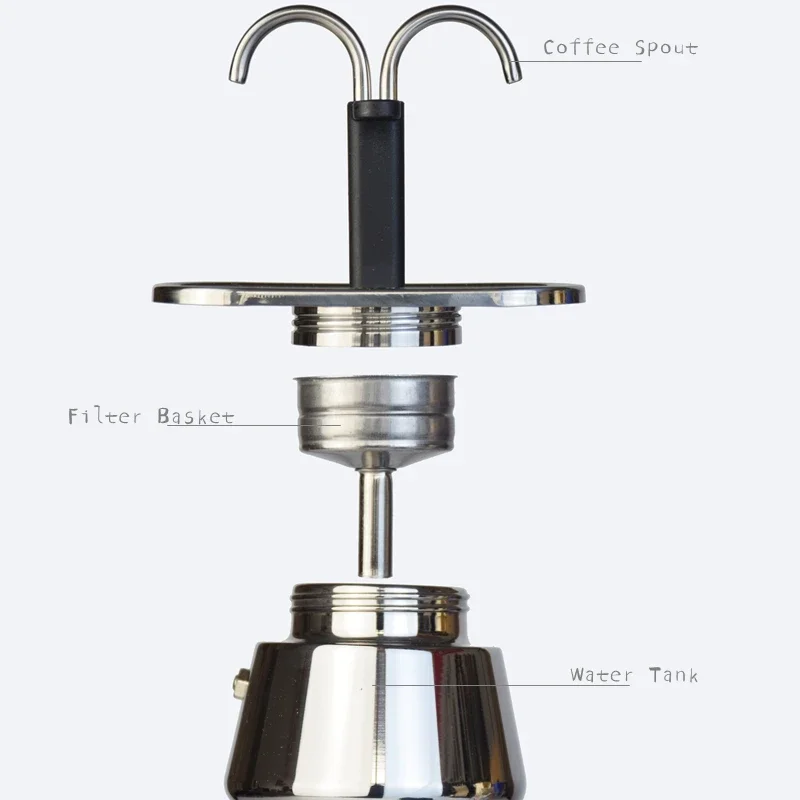 200ML Mini Moka Pot Double Tub – Pocket Coffee Maker recenzja i cena