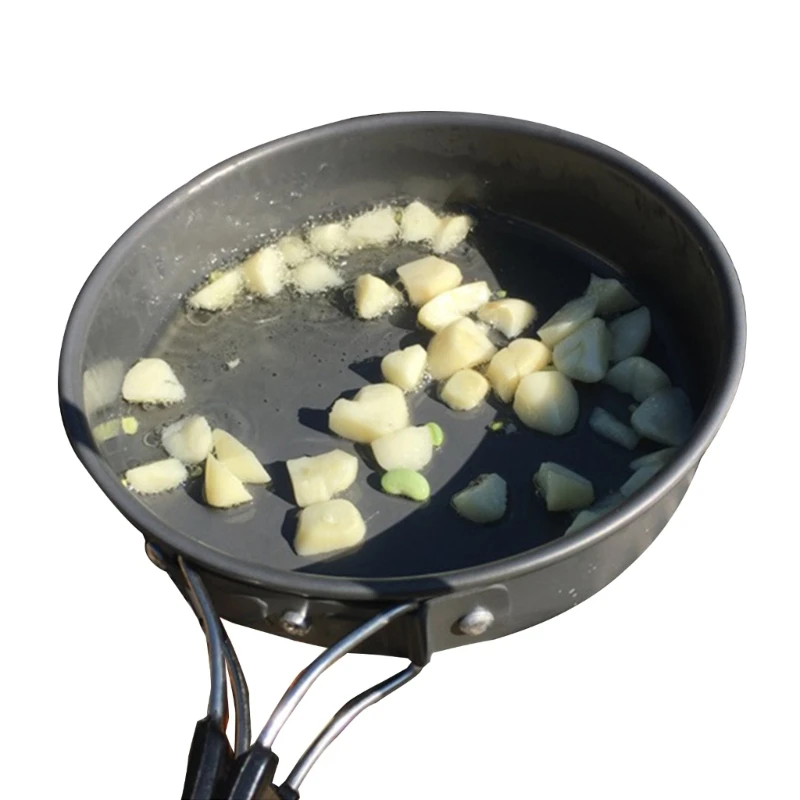 Przenośna patelnia z torbą do  – Camping Cooking Set Lightweight recenzja i cena