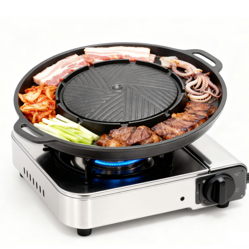 KOSUN Koreańska Patelnia do Gr – Camping Cooking Plate recenzja i cena