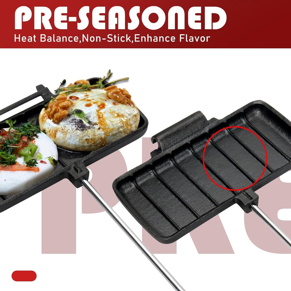 Żeliwna patelnia do pieczenia  – Camping Cooking Cast Iron recenzja i cena