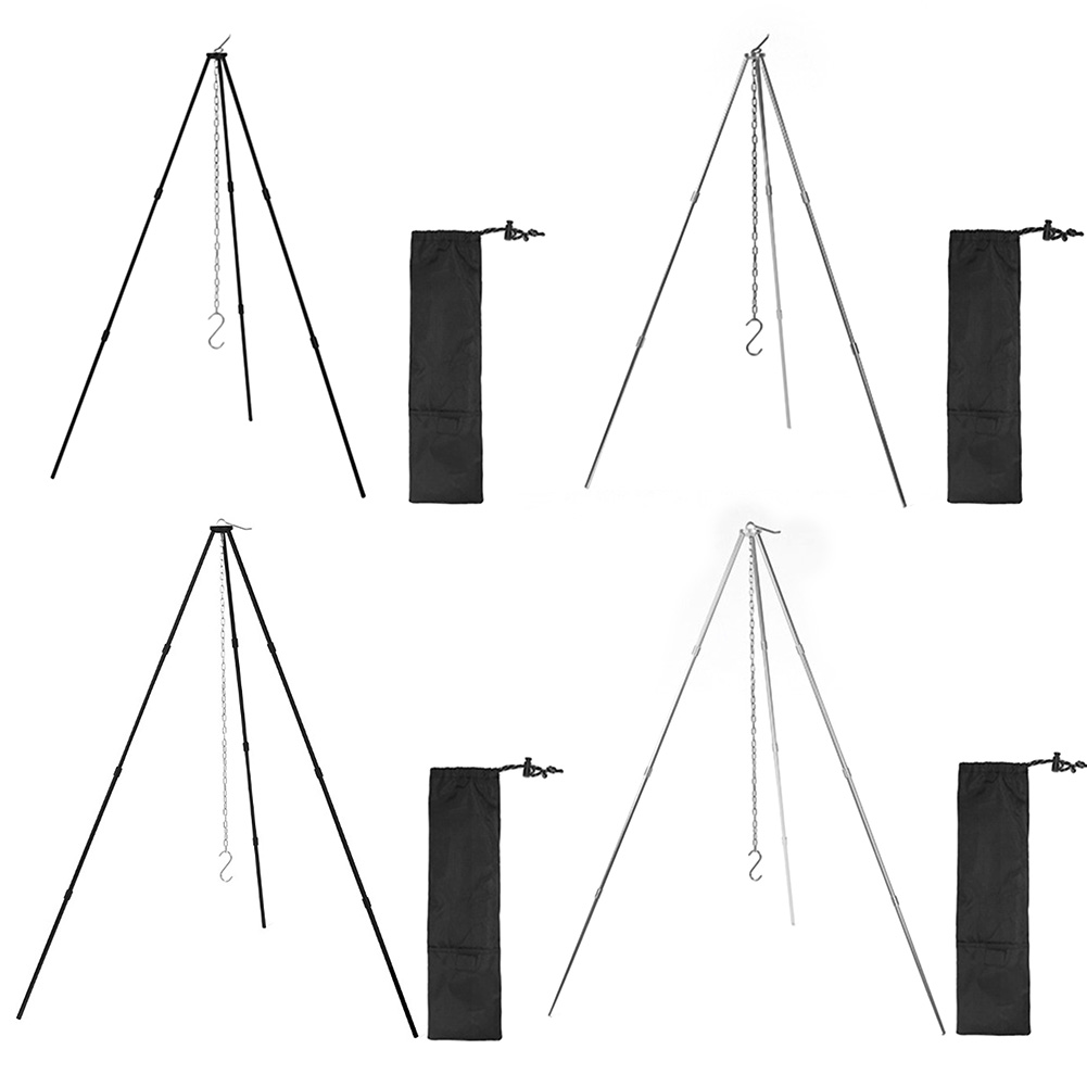 Przenośny, rozkładany statyw d – Camping Cooking Pot Tripod recenzja i cena