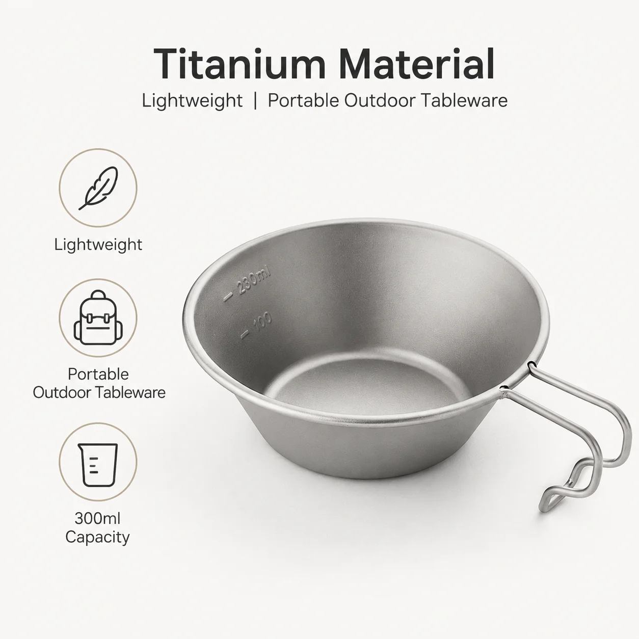 Lekki tytanowy kubek Sierra Bo – Camping Cooking Set Lightweight recenzja i cena