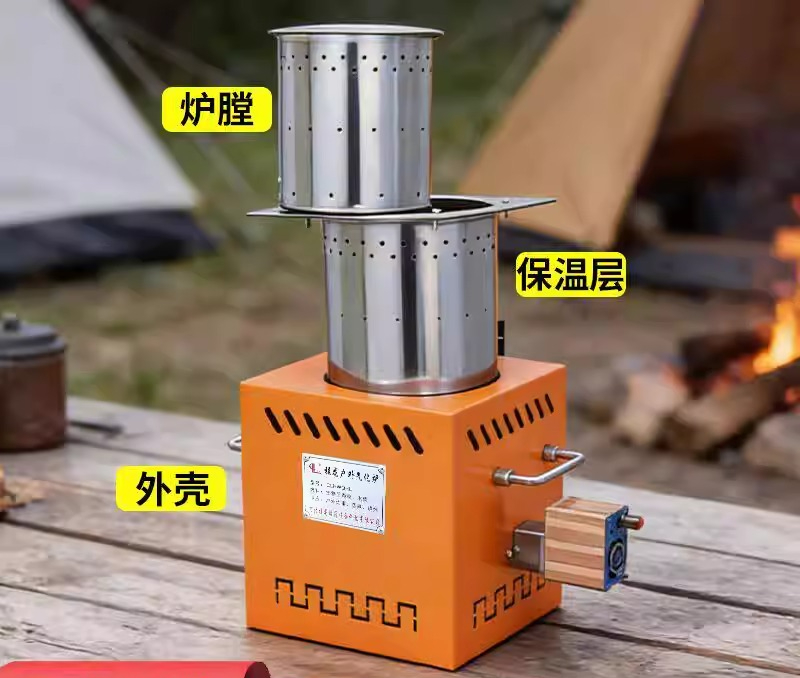 Piec gazowalny na drewno, pogr – Camping Cooking Electric recenzja i cena