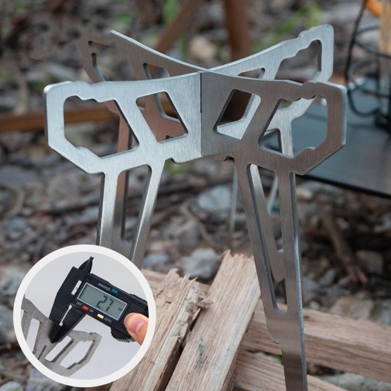 55 Składana podstawa kuchenki  – Camping Cooking Pot Tripod recenzja i cena