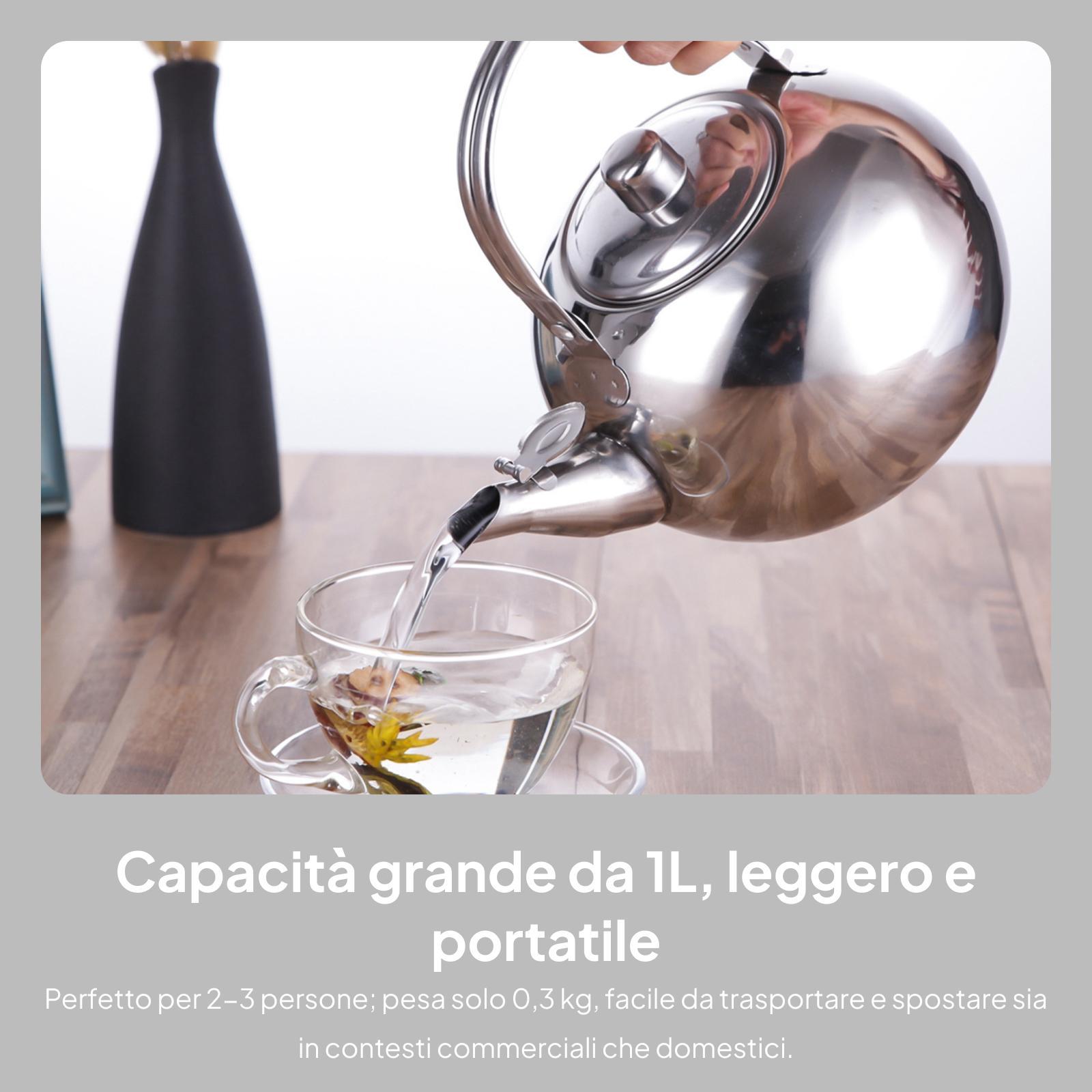 Czajnik ze stali nierdzewnej z – Camping Cooking Pot Large recenzja i cena