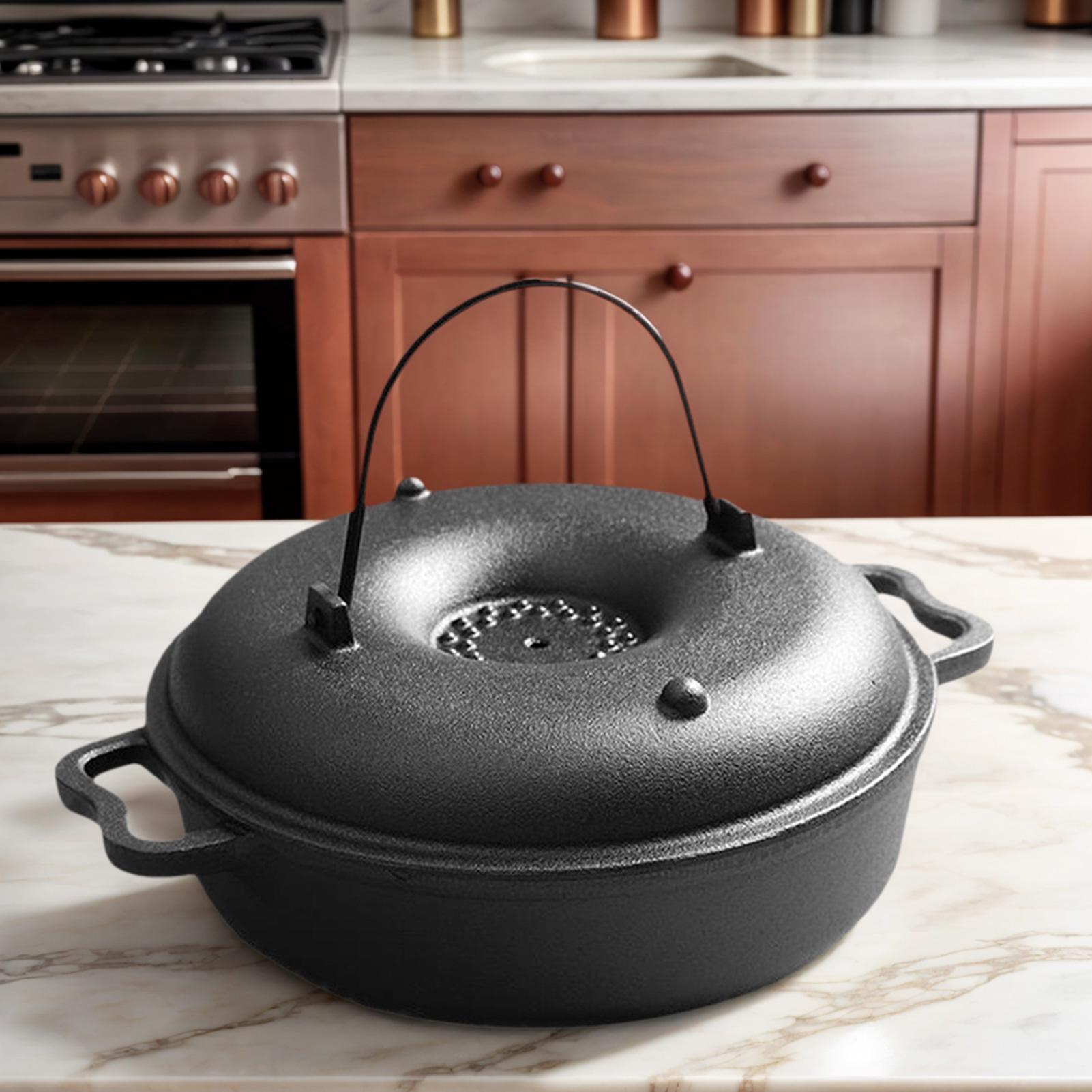 Żeliwny garnek do gotowania, w – Camping Cooking Cast Iron recenzja i cena