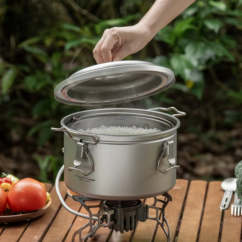 Kuchenka turystyczna, garnek d – Camping Cooking Pot Large recenzja i cena