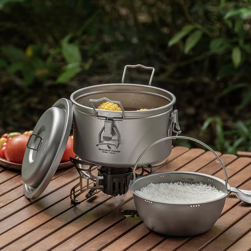 Kuchenka turystyczna, garnek d – Camping Cooking Pot Large recenzja i cena