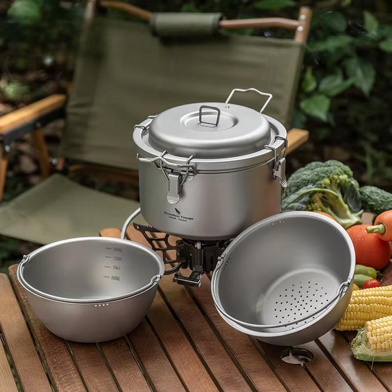 Kuchenka turystyczna, garnek d – Camping Cooking Pot Large recenzja i cena