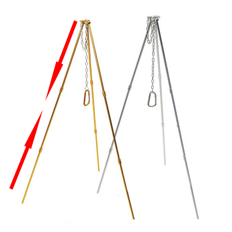 Statyw kempingowy na zewnątrz, – Camping Cooking Pot Tripod recenzja i cena