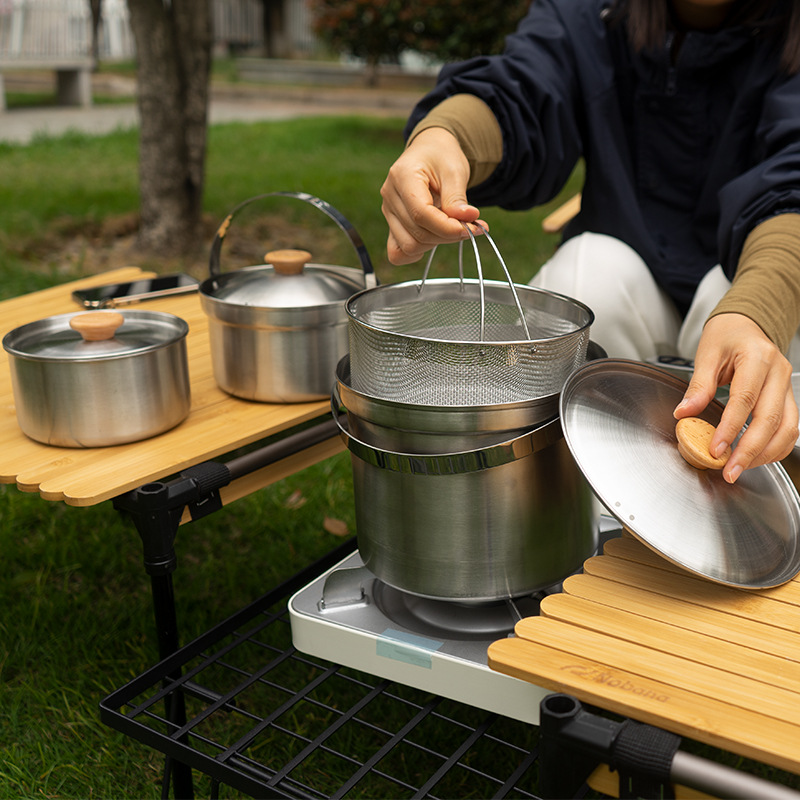 NOBANA najnowszy zestaw garnkó – Camping Cooking Hardware recenzja i cena
