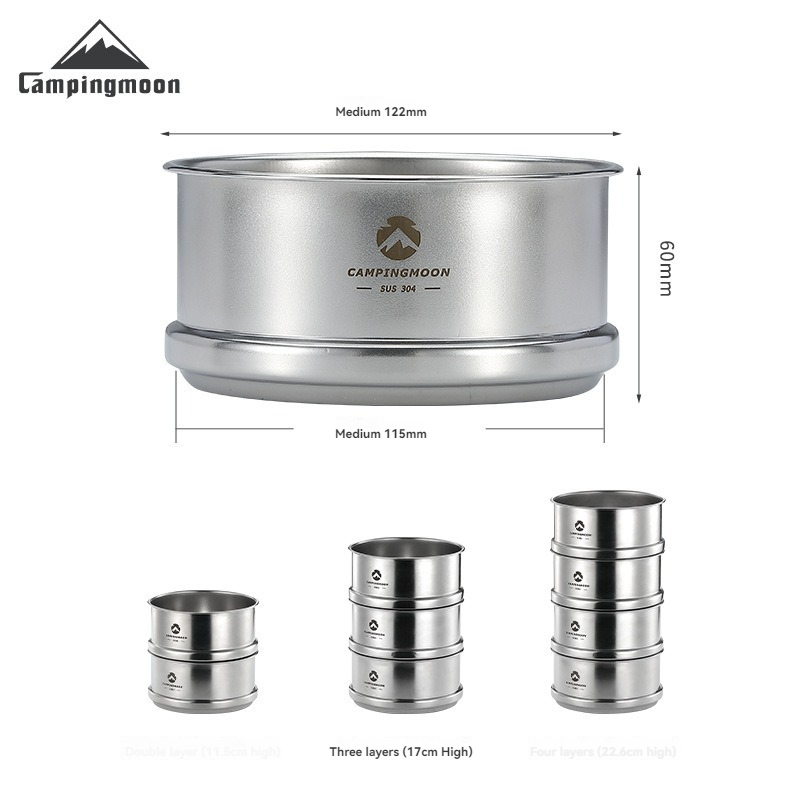 CAMPINGMOON Outdoor Camping Pi – Camping Cooking Bowl recenzja i cena