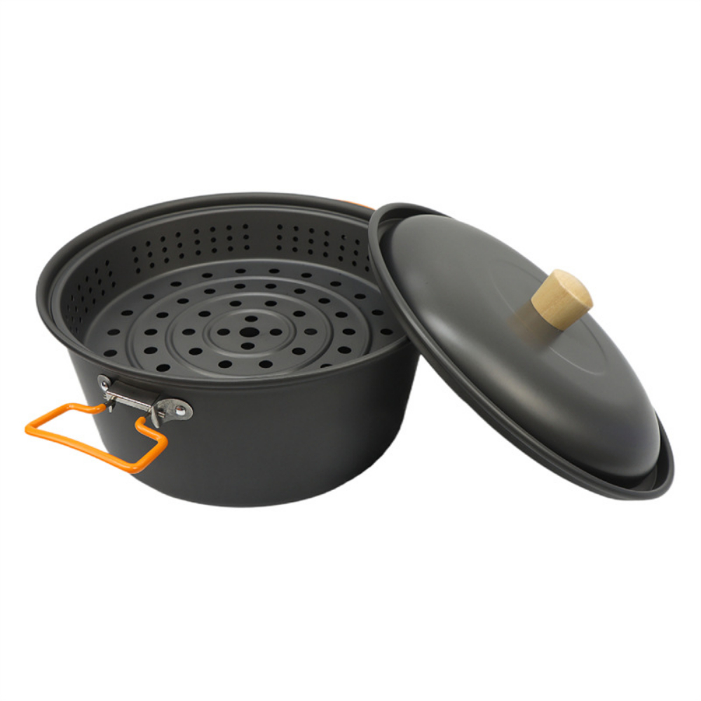 Zestaw garnków do gotowania na – Camping Cooking Essentials recenzja i cena