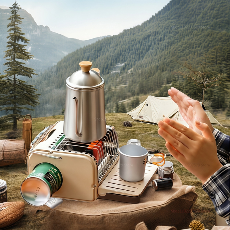 Kuchenka gazowa kempingowa 120 – Camping Cooking Set Lightweight recenzja i cena