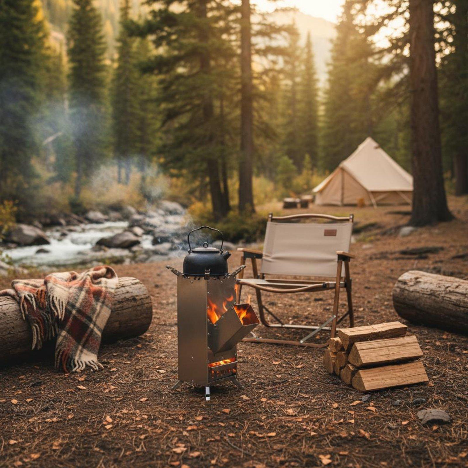 Przenośny kuchenka turystyczna – Camping Cooking Backpack recenzja i cena