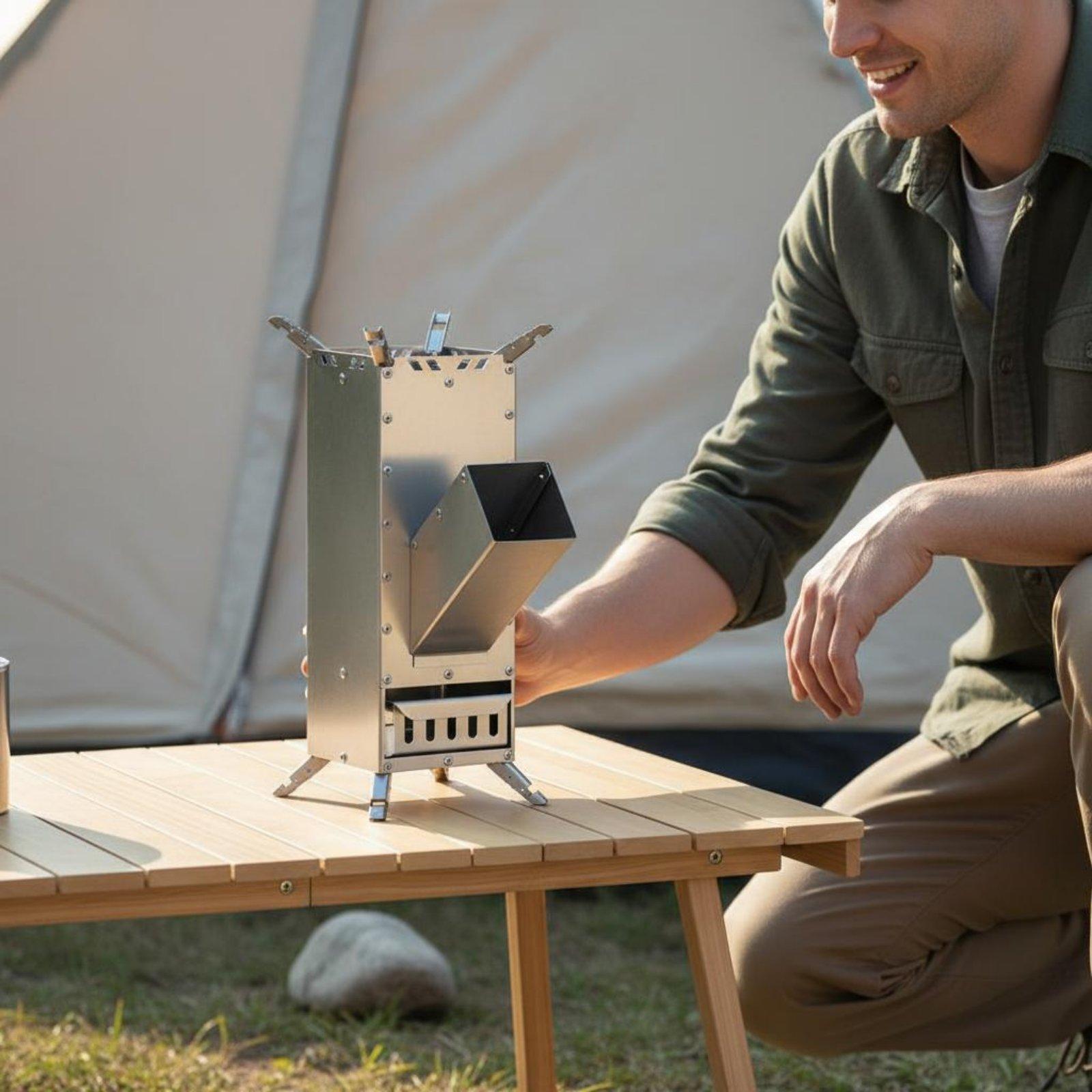 Przenośny kuchenka turystyczna – Camping Cooking Backpack recenzja i cena