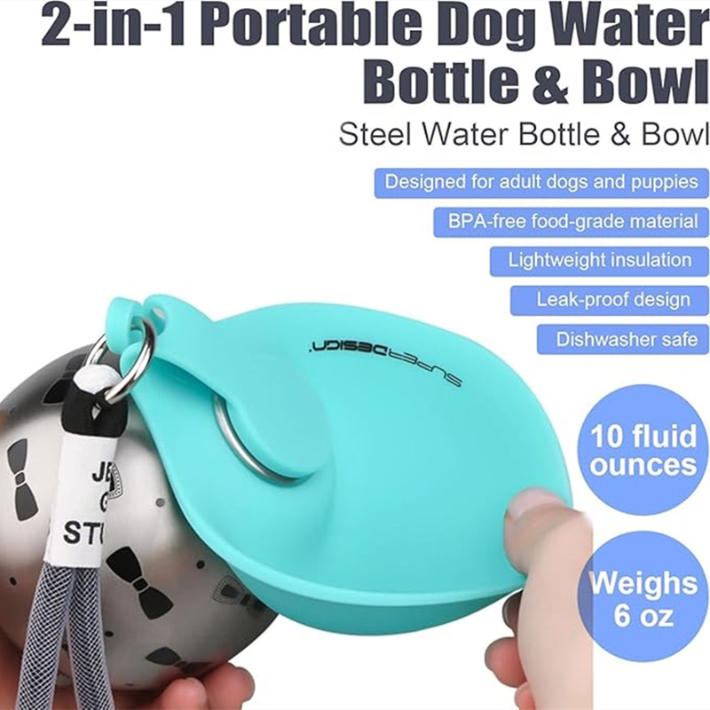 Przenośna butelka na wodę dla  – Camping Cooking Bowl recenzja i cena