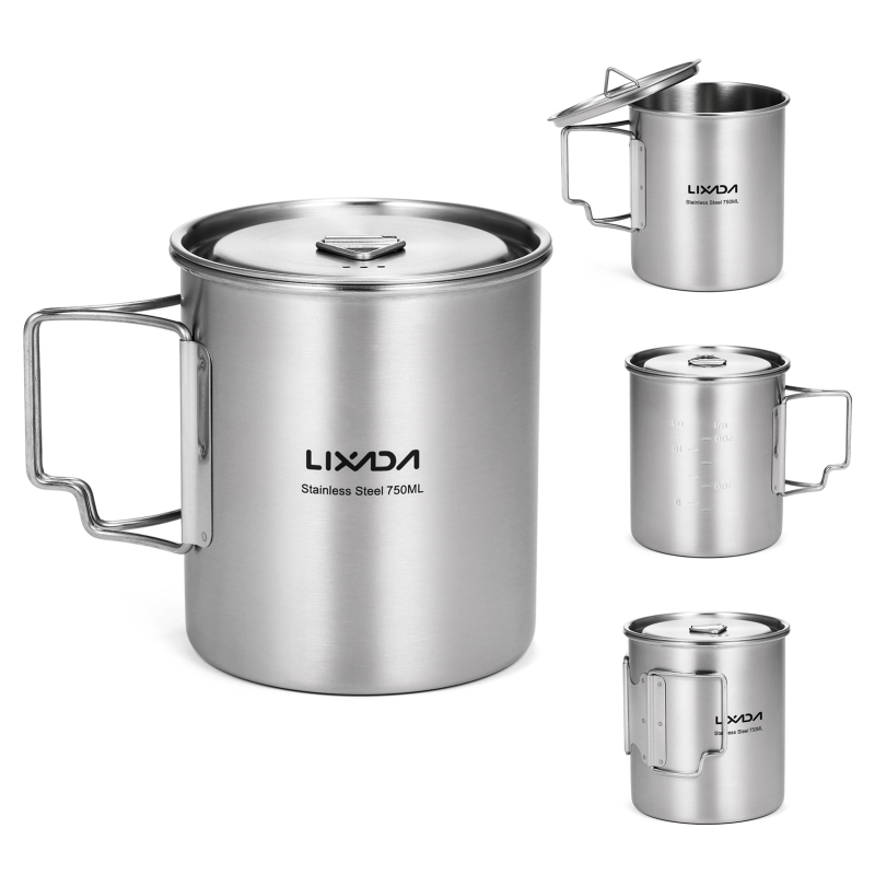 Lixada Kubek 750ml Outdoorowy  – Camping Cooking Backpack recenzja i cena