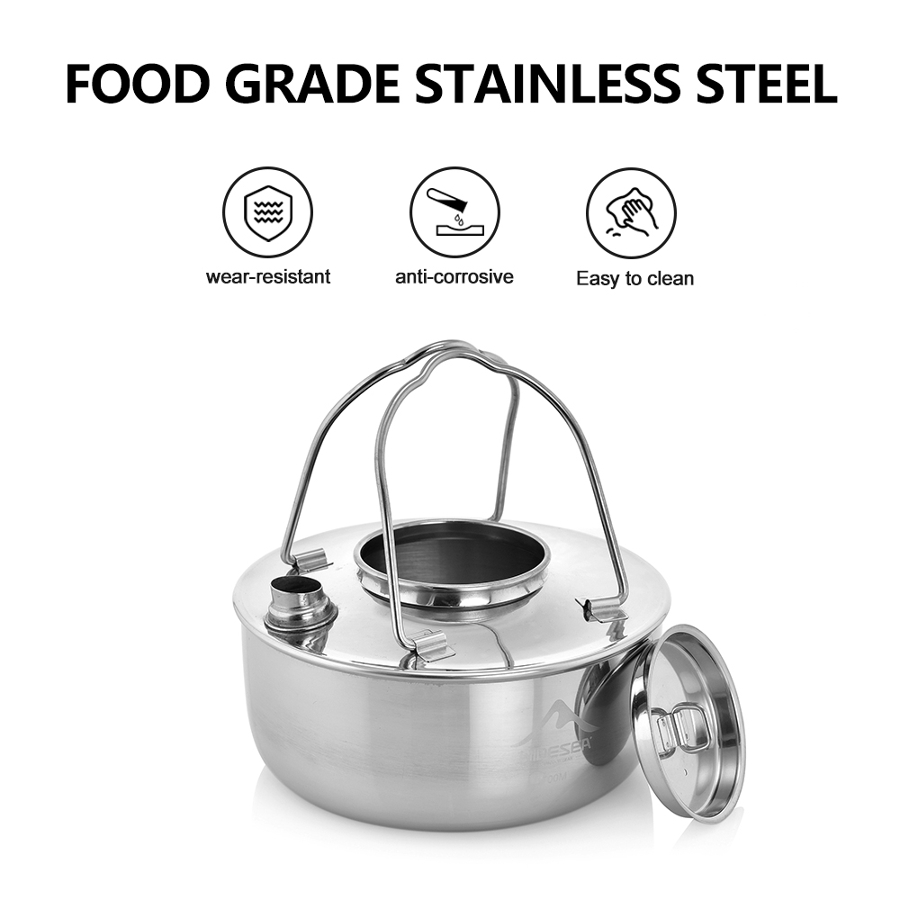 Widesea Camping Outdoor 1.7L S – Camping Cooking Essentials recenzja i cena