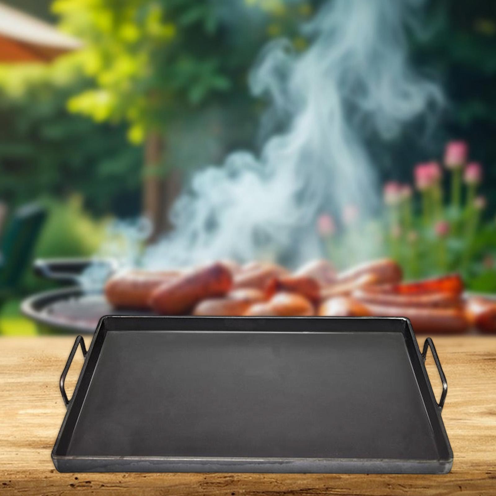 1 szt. Żeliwna patelnia do gri – Camping Cooking Cast Iron recenzja i cena