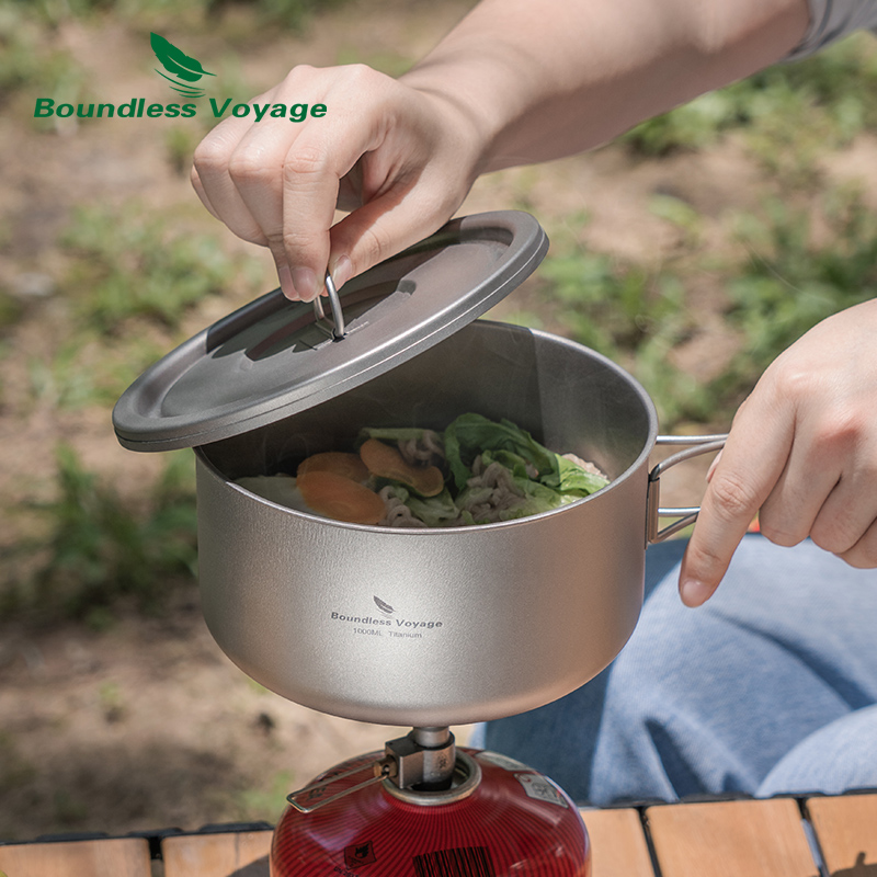 Boundless Voyage Tytanowy garn – Camping Cooking Hardware recenzja i cena