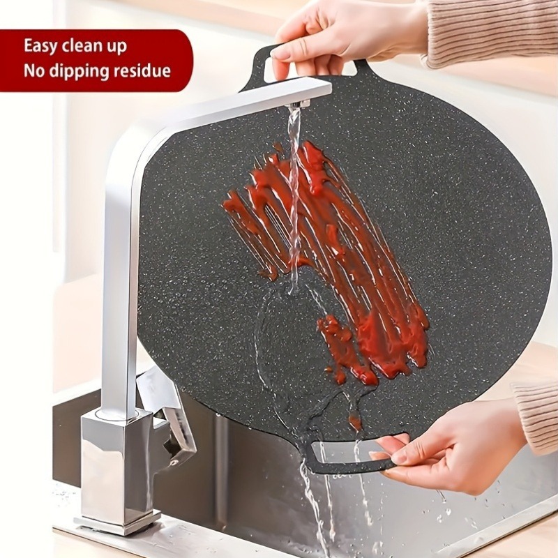1 szt. Żeliwna patelnia do gri – Camping Cooking Plate recenzja i cena