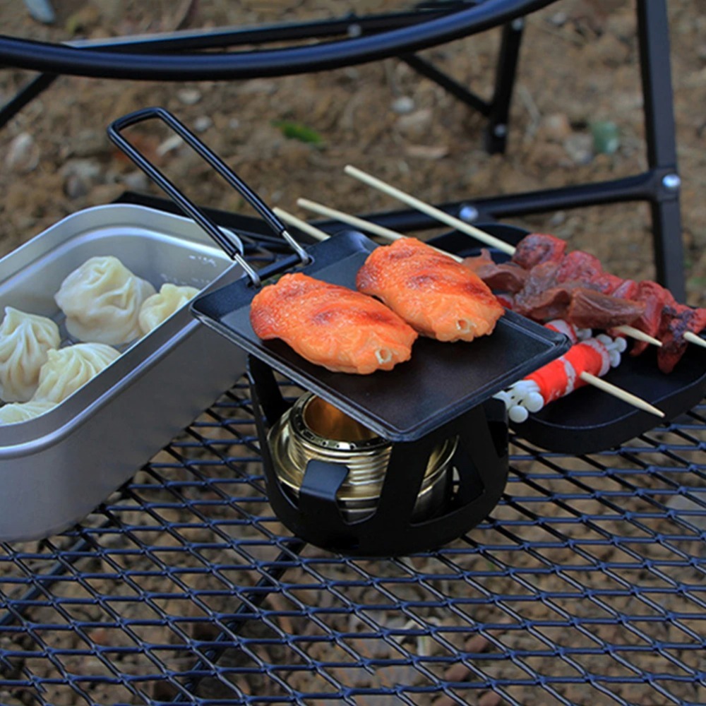 Patelnia do grillowania na kem – Camping Cooking Plate recenzja i cena