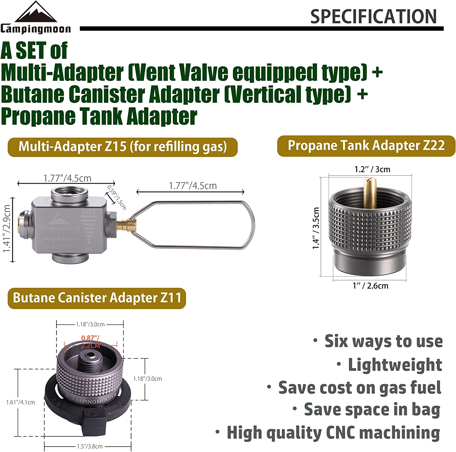 Adapter do kuchenki gazowej Os – Camping Cooking Backpack recenzja i cena