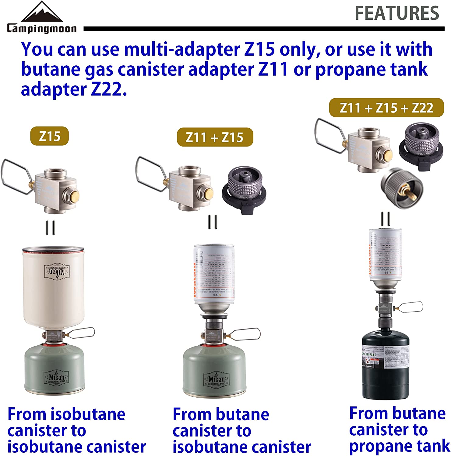 Adapter do kuchenki gazowej Os – Camping Cooking Backpack recenzja i cena