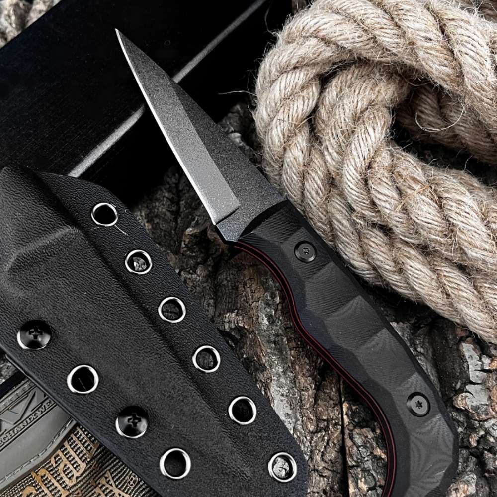 Nóż prosty do gotowania na kem – Camping Cooking Essentials recenzja i cena