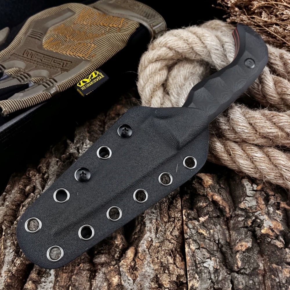 Nóż prosty do gotowania na kem – Camping Cooking Essentials recenzja i cena