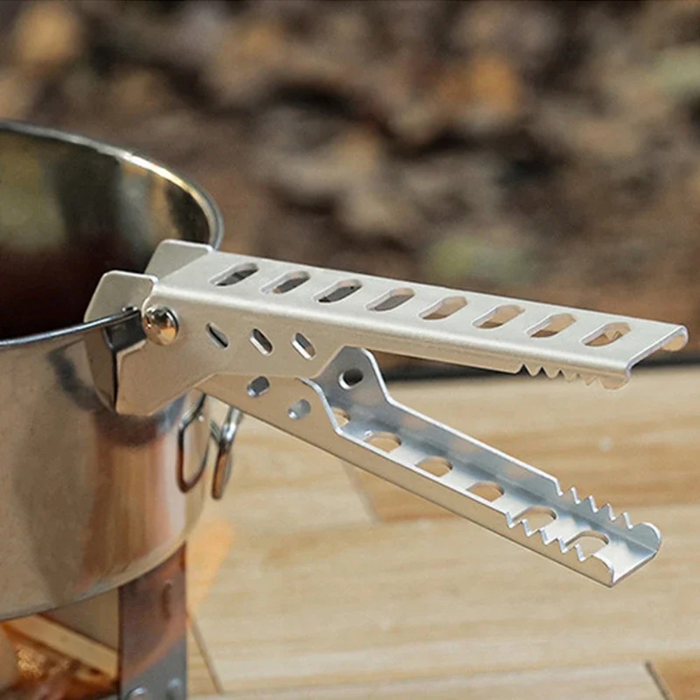 Aluminiowy klips do miski ze s – Camping Cooking Hardware recenzja i cena